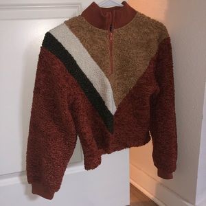 Fashion Nova 1/4 Zip hoodie